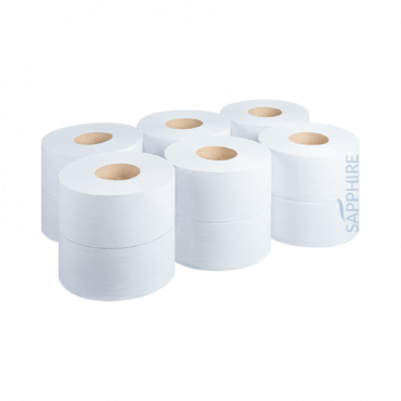 Mini Jumbo 2Play White Toilet Rolls-1x1201
